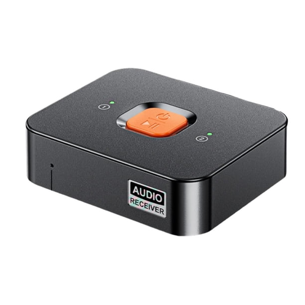 Adaptador Bluetooth 6.0, Transmisor y Receptor de Audio, Entrada Auxiliar de 3,5 mm, Sonido Estéreo de Alta Fidelidad, Receptor de Audio Inalámbrico.
