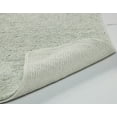 thumbnail image 6 of Better Trends 20" x 20" U-Shape Toilet Rug 100% Cotton Non Slip Tufted Contour Bath Mat, Water Absorbent Bathroom Rug, (Dark Sage) Granada Collection, 6 of 6