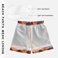 thumbnail image 5 of joogoo Boys Swim Trunks Autumn Trees Beach Board Shorts Drawstring Swimsuit 5T, 5 of 6