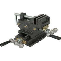 ALL-CARB 3 Inch Cross Slide Drill Press Vise 2 Way X-Y Heavy Duty Clamp Machine