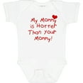thumbnail image 3 of Inktastic My Mommy is Hotter Than Your Mommy Boys or Girls Baby Bodysuit, 3 of 5