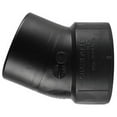 thumbnail image 1 of ABS/DWV 22-1/2-Degree Street Ell, Spigot x Hub, 2 In. - ABS 00326 0800HA, 1 of 1