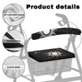 thumbnail image 5 of HELLHERO Seat Back Covers Waterproof for Outdoor Neighborhoods Outdoors Walker Covers, Sun Moon, 5 of 7