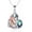 Rose-Horse with Abalone, variant on YAFEINI 925 Sterling Silver Horse Pendant Necklace for Women - Equestrian Horse Jewelry Gifts for Horse Lovers
