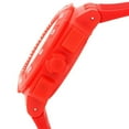 thumbnail image 3 of Swatch SUIR400 Unisex Hot Chili Red Plastic White Dial Chronograph Watch, 3 of 3