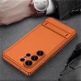 thumbnail image 3 of Case For Samsung Galaxy S26 Ultra, Magnetic Shell With Holder Wireless Charging Card Insertion Cover, 3 of 5