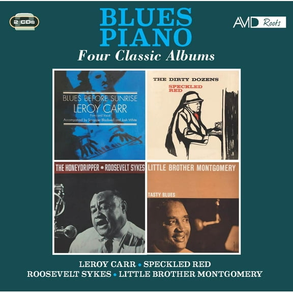 Various Artists Blues Piano: Four Classic Albums (CD) Album