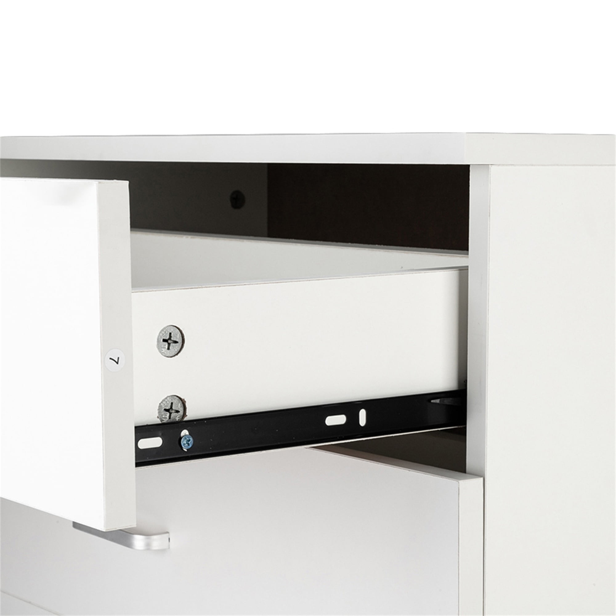 Kadyn 3 Drawer Dresser, Small Nightstand, Modern Storage Chest of Drawers, Solid Wood Side Table Bedside Chest for Bedroom, Living Room, Reception, White Nightstand Decorative Cabinet Kadyn 3 Drawer Dresser, Small Nightstand, Modern Storage Chest of Drawers, Solid Wood Side Table Bedside Chest for Bedroom, Living Room, Reception, White Nightstand Decorative Cabinet
