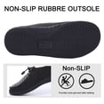 thumbnail image 5 of Women's House Slippers, Slippers with Arch Support, Elastic Band Non-slip, Orthotic Shoes for Women Indoor and Outdoor Black Size 10, 5 of 7