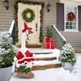 thumbnail image 5 of Laicai Christmas Goose Outfit Porch Goose Clothes for 23" Cement or Plastic Goose Porch Yard Goose Clothes for Lawn Outdoor Garden Patio Statue Christmas Holiday Decor, 5 of 9