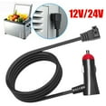 Dolpphoneven 12V/24V Car Refrigerator Cigarette Lighter Plug Compatible