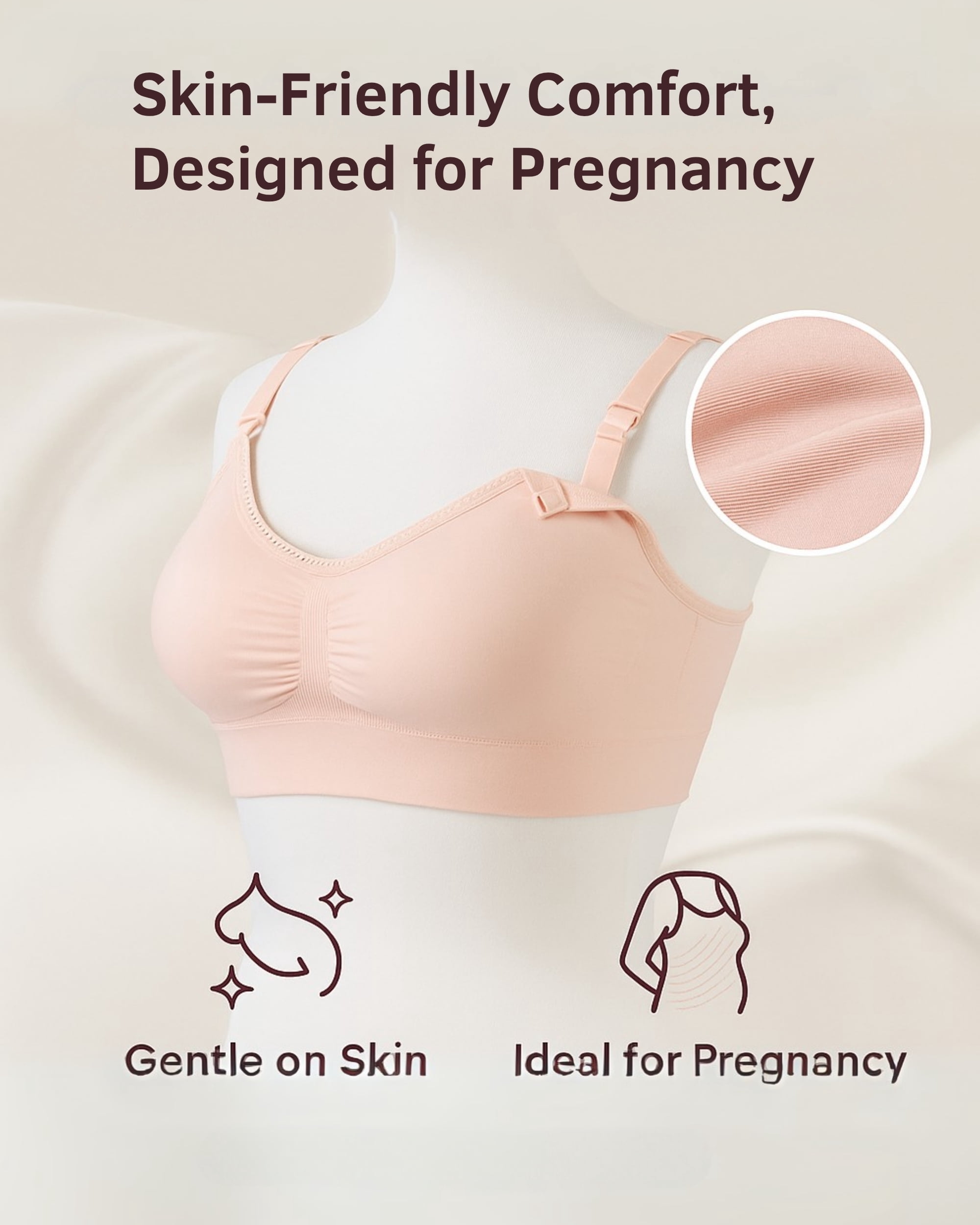 Under Control Women’s Adult Classic Fit Nursing Bra, 3 Pack Bras