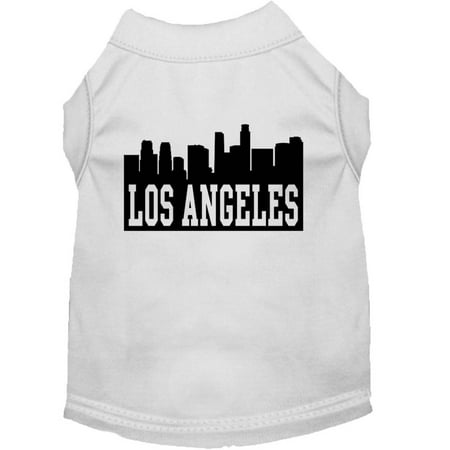Pet Dog Cat Shirt Screen Printed, "Los Angeles Skyline"