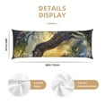 thumbnail image 2 of Naloa Sunshine Jungle Dinosaur Super Soft 20x60 Body Pillow Case,Long Side Hidden Zipper（PILLOWS ARE NOT INCLUDED）, 2 of 6