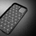 thumbnail image 2 of for iPhone 12 Mini Case Carbon Fiber Patterned, Military-Grade Drop Cover, Slim Shockproof TPU Rubber for iPhone 12 Mini Anti-Scratch,Supports Wireless Charging,Black, 2 of 9