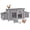 AIR69 (67"Lx25"Wx28"H), variant on Aivituvin Chicken Wire Chicken Fence Wire Mesh Netting Cages Animal Barrier Garden Aviary Plant Craft Projects