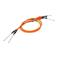 thumbnail image 1 of davian Motorcycle Throttle Cable Accessories High Performance Steel Wire Easy to Install Replace Premium Practical Design Suitable for ZX636 2009 to 20 Orange, 1 of 8