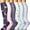 C6-6Pcs, variant on Yoyauz Men's And Women's Calf Compression Socks Suitable For Medical Running, Travel, And Cycling