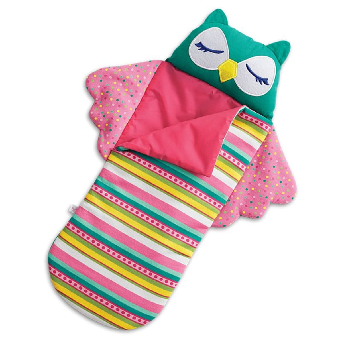 American Girl Welliewishers Night Owl Sleeping Bag for Dolls (Doll Not Included)