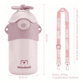 thumbnail image 2 of Termo Acero Inoxidable Vaso Térmico Para Niño Portátil 500ml Xtellar rosa, 2 of 3