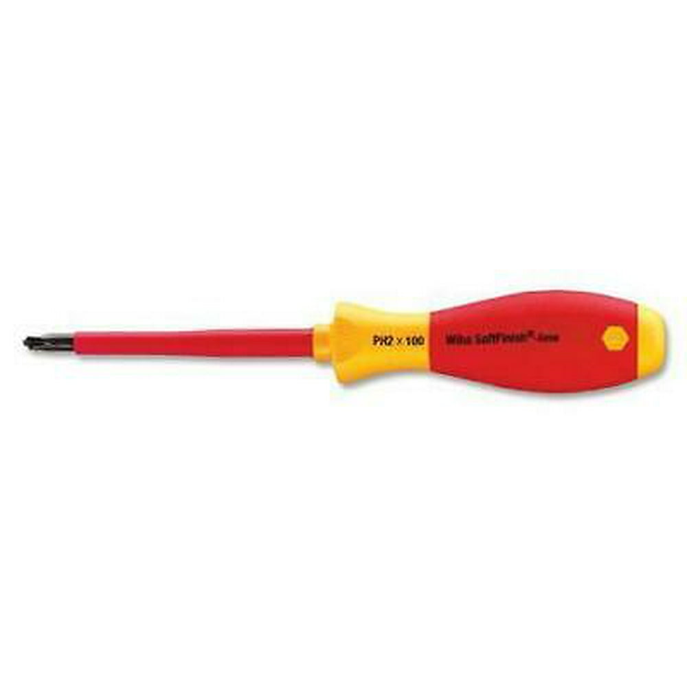 2PK Wiha 30701 Insulated Terminal Block Combo 2/Slot Screwdriver