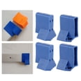 thumbnail image 4 of 4x Ladder Feet Covers Non Slips Protector Trapezoid Pads Ladder Leg Caps Blue, 4 of 8