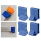 thumbnail image 4 of Paquete de 4 pies de escalera antideslizantes, patas de escalera de goma para ático, patas de silicona para muebles Azul Zulema Cubierta de pies de escalera, 4 of 8