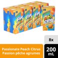 thumbnail image 1 of Five Alive Passionfruit Peach Citrus Cartons, 200 mL, 8 Pack, 1 of 6