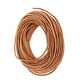 thumbnail image 2 of jifeng Rouleau Rond en Cuir de Vachette 1 0 Mètres Cordon en Cuir pour Laçage, Perlage - Diamètre 2,5mm 2,5mm, 2 of 6