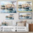 thumbnail image 4 of Designart "Marseille s Mediterranean Charm French Coastal Elegance II" France Floater Framed Wall Art Print, 4 of 7