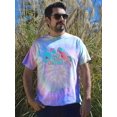 thumbnail image 2 of You Are My Universe Paint Tie Dye Spiral Men -Image by Shutterstock, Male Medium, 2 of 4