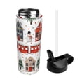 thumbnail image 2 of Lsque Christmas Houses Pattern 18oz Sports Insulated Kettle With Straw Insulated Water Bottle Insulated Tumbler For Men Womans Sports Insulated Kettle, 2 of 8