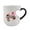 B A, variant on Heart Shaped Color Changing Ceramic Mug Heart Shaped Handle Ceramic Coffee Cup For Valentine'S Day That Reveals Design When Filled With Hot Beverage