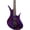 Magenta Burl, variant on Legator Helio 4 string Bass Super Shred Series Electric Guitar Magenta Burl
