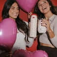 thumbnail image 5 of TAL 24oz Stainless Steel 2-in-1 Water Bottle with Straw and Chug Lid, Hearts, 5 of 7