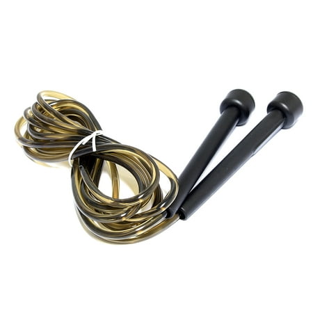 Last Punch Speed Jump Rope PVC Rope - Black Best for Weight Loss Fitness (The Best Jump Rope)
