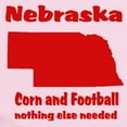 thumbnail image 2 of CafePress - Nebraska Football Infant Bodysuit - Baby Light Bodysuit, Size Newborn - 24 Months, 2 of 4
