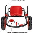 thumbnail image 2 of YBIKE Explorer Pedal Car, Three Wheel Go-Kart, Up to 155 lbs, Ages 5 & up - Red, 2 of 7