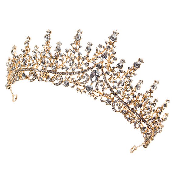 YSNOOWE 1Ud Adorno Para Cabello Dorado Con Ideal Para Novias Y Fiestas
