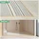 thumbnail image 5 of Tira de transición de piso, tira de transición de puerta de 6.56 pies, altura de cubierta de piso dentro de 2/5 pulgadas [Madera de arce blanca], 5 of 6