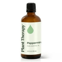 Plant Therapy Peppermint Essential Oil 100% Pure, Undiluted, Natural Aromatherapy, Therapeutic Grade 100 mL (3.3 fl oz)