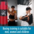 thumbnail image 2 of Set de saco de boxeo ZERUIDM sin relleno con vendas para manos y soporte, 2 of 6