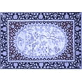 thumbnail image 1 of Ahgly Company Indoor Rectangle Persian Blue Traditional Area Rugs, 3' x 5', 1 of 4
