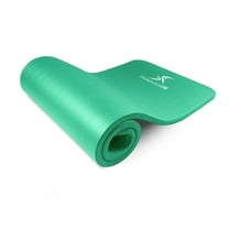 ProsourceFit Extra Thick Yoga and Pilates Mat 1/2-inch or 1-inch Thick for Fitness