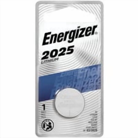Energizer 2025 Lithium Coin Cell Battery - Pack of 2