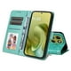 thumbnail image 3 of Funda tipo cartera GANGXUN para Motorola Moto G86 , diseño girasol, cuero PU, soporte, cierre magnético, tarjetero, 3 of 5