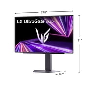 LG 27 UltraGear QHD 1440p OLED 240Hz Gaming Monitor, Black, 27GX704A-B