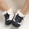 thumbnail image 2 of PEASKJP Ankle Boots for Baby Stay On Infant Slippers Socks Shoe, Blue 13（3）, 2 of 5