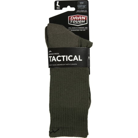 Darn Tough Vermont Foliage Green Merino Wool Tactical Boot Socks Medium 1 ea