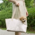 thumbnail image 4 of TIELUTT Pet Ca Rrier Backpack For Summer Breathable & Lightweight 45° Neck Design Car Dog Accessories Miniature Pinscher Accessories Poodle Accessories Dog Accessories for Large Dogs Saddle Bag For D, 4 of 4